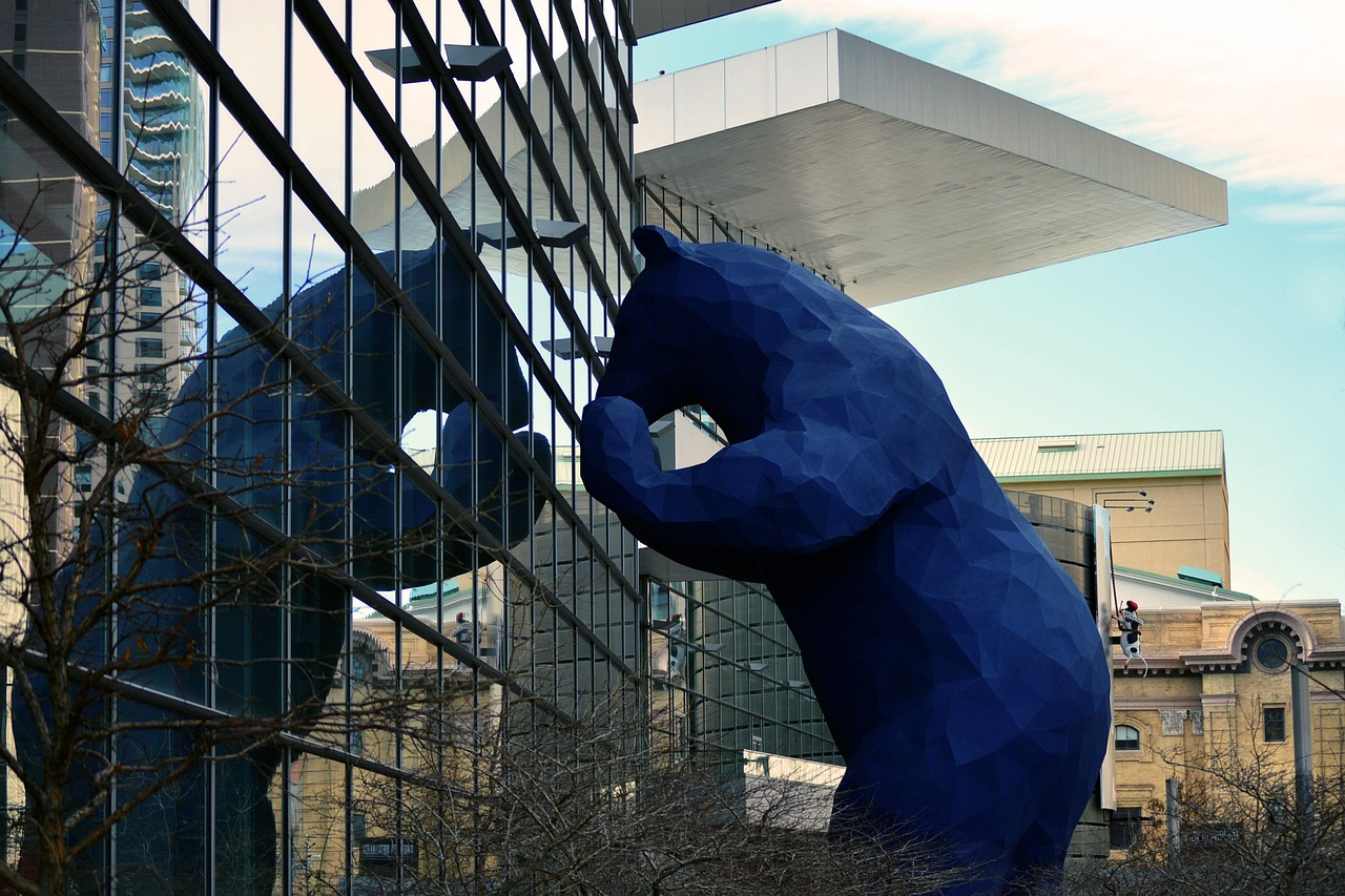 blue bear